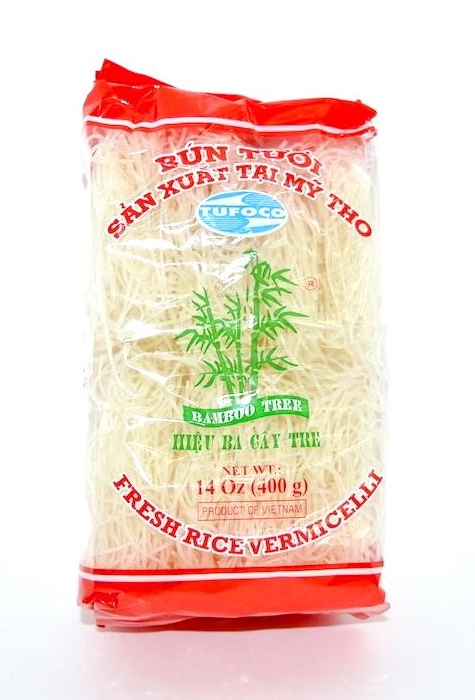 Vermicelli di riso vietnamiti Bùn Tuòi -Bamboo Tree 400g (8x50g)